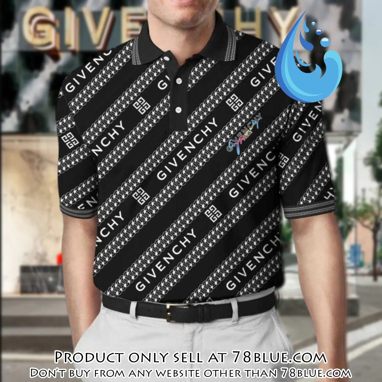 Givenchy premium polo shirt  luxury polo shirt for men pls519 78b1349511